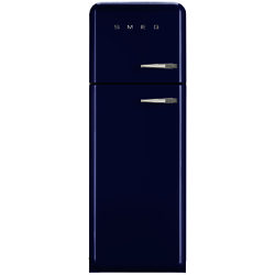 Smeg FAB30LF Fridge Freezer, A++ Energy Rating, Left-Hand Hinge, 60cm Wide Blue